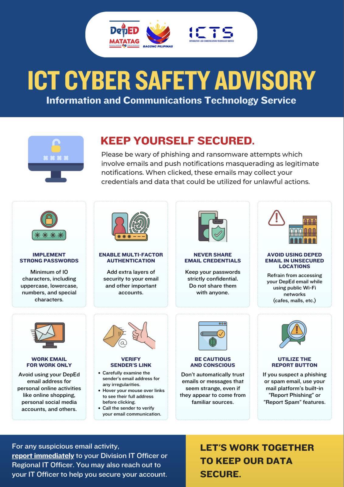 Cyber Safety Advisory